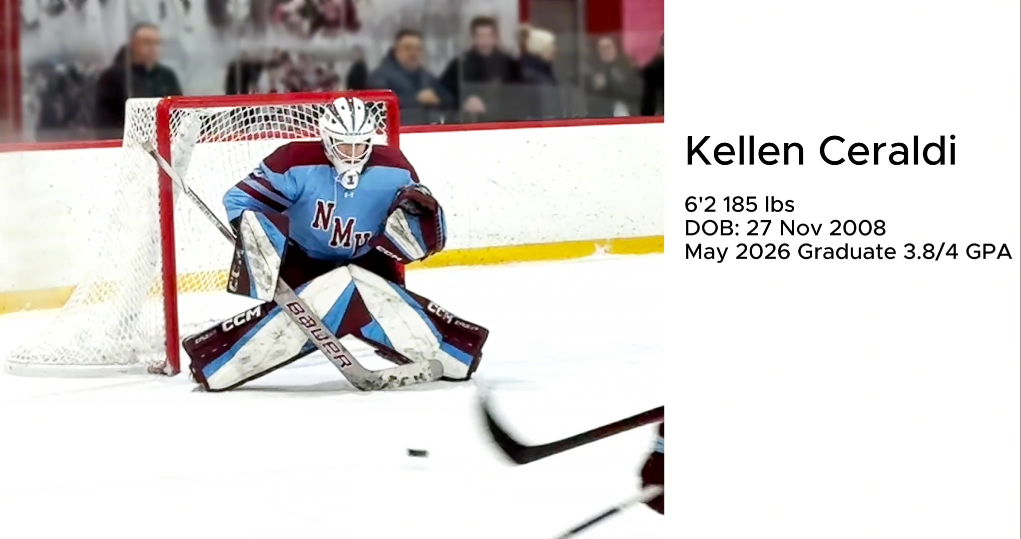 Kellen Ceraldi's Saves and Plays |  NMH 2025-26