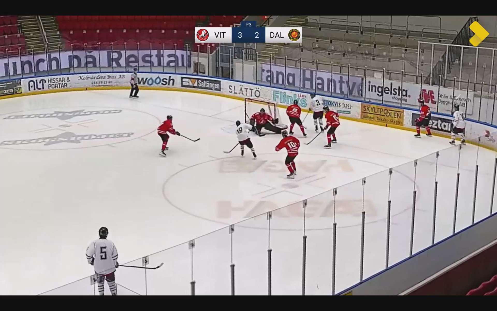 Gabriel Sjölund's Spectacular Saves | HC Vita Hästen Highlights