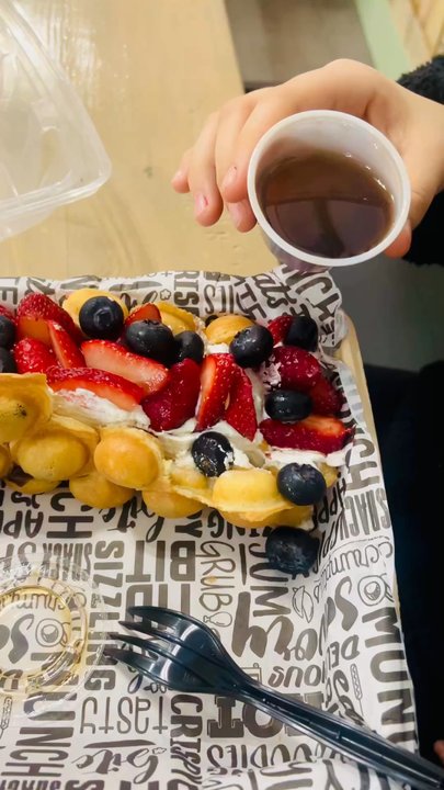 Aloha Waffle Bar - The Aloha Waffle!! YUM - Breakfast & Brunch Near Me - Jacksonville Beach, Florida