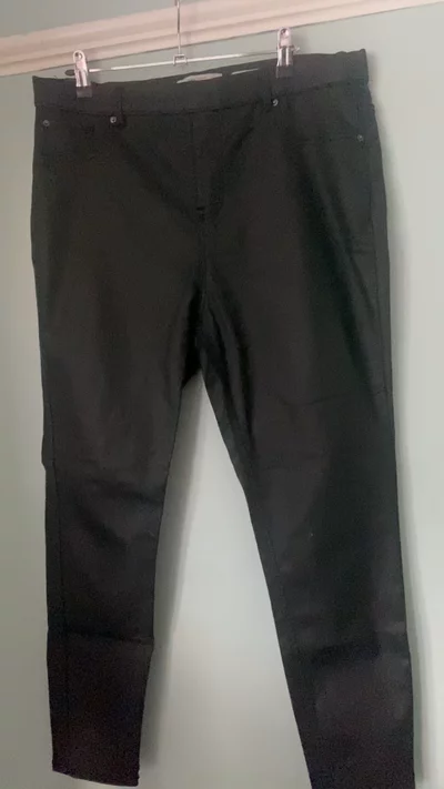 New Look Emily Leather Look Leggings