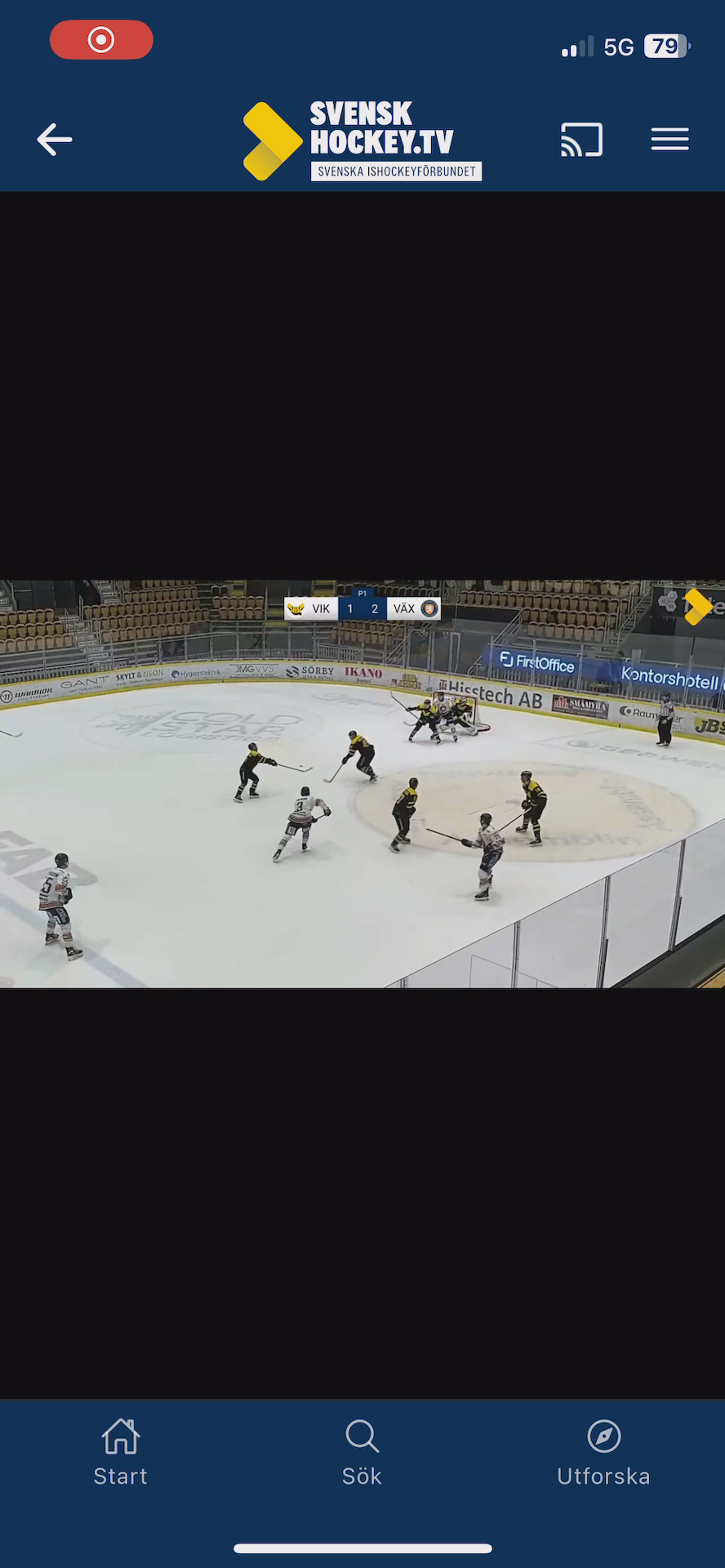 Ludwig Hellgren's Smart Pass Sets Up Goal for Växjö Lakers U20