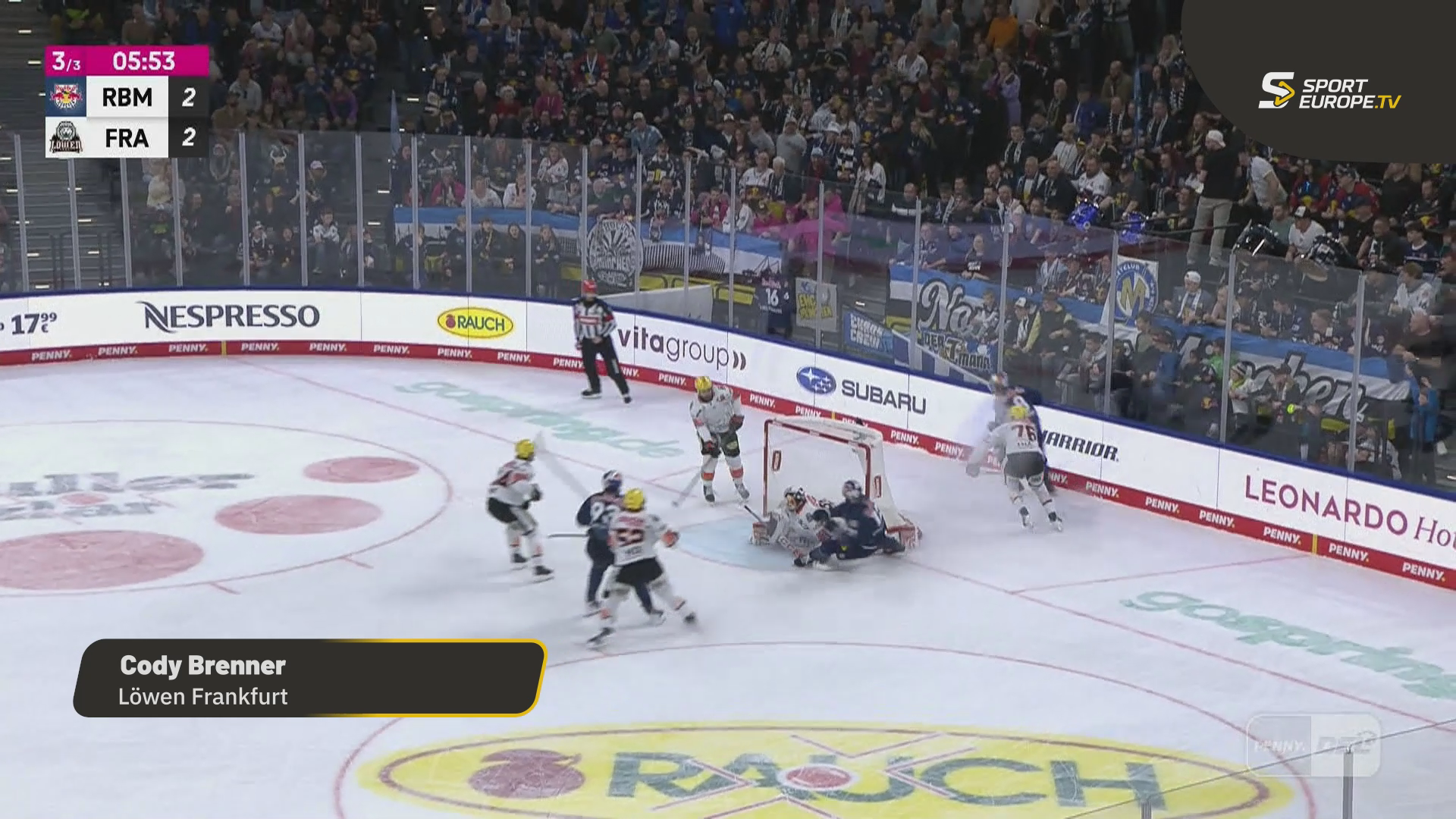 DEL Match Day 50: Cody Brenner (vs EHC München)