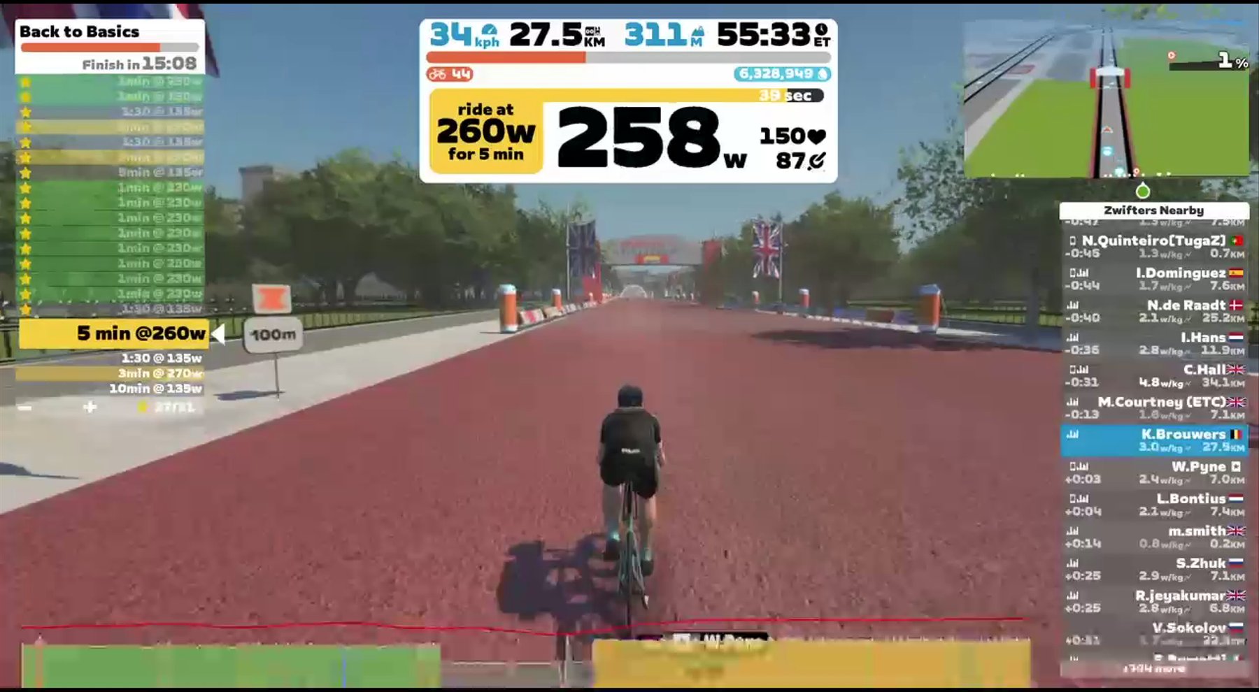 Zwift - Back to Basics in London