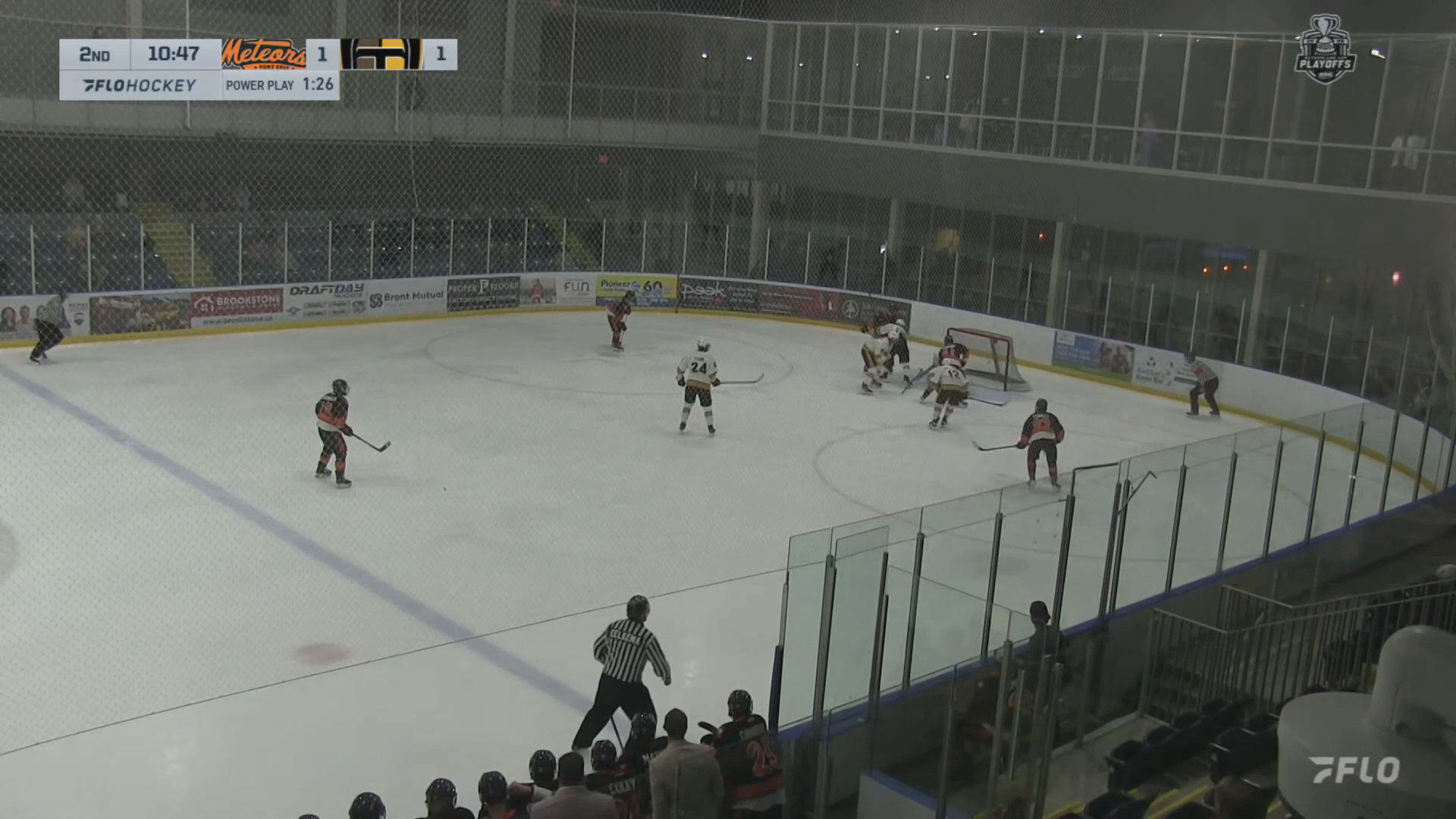 James Gall 55Saves 59Shots 1PKgoal GOHL Playoffs Game4 Mar20/26 Meteors4vTitans3