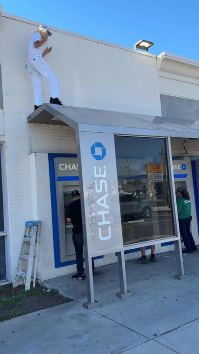Chase Bank - Skater at the ATM - Banks & Credit Unions Near Me - Norwalk, California