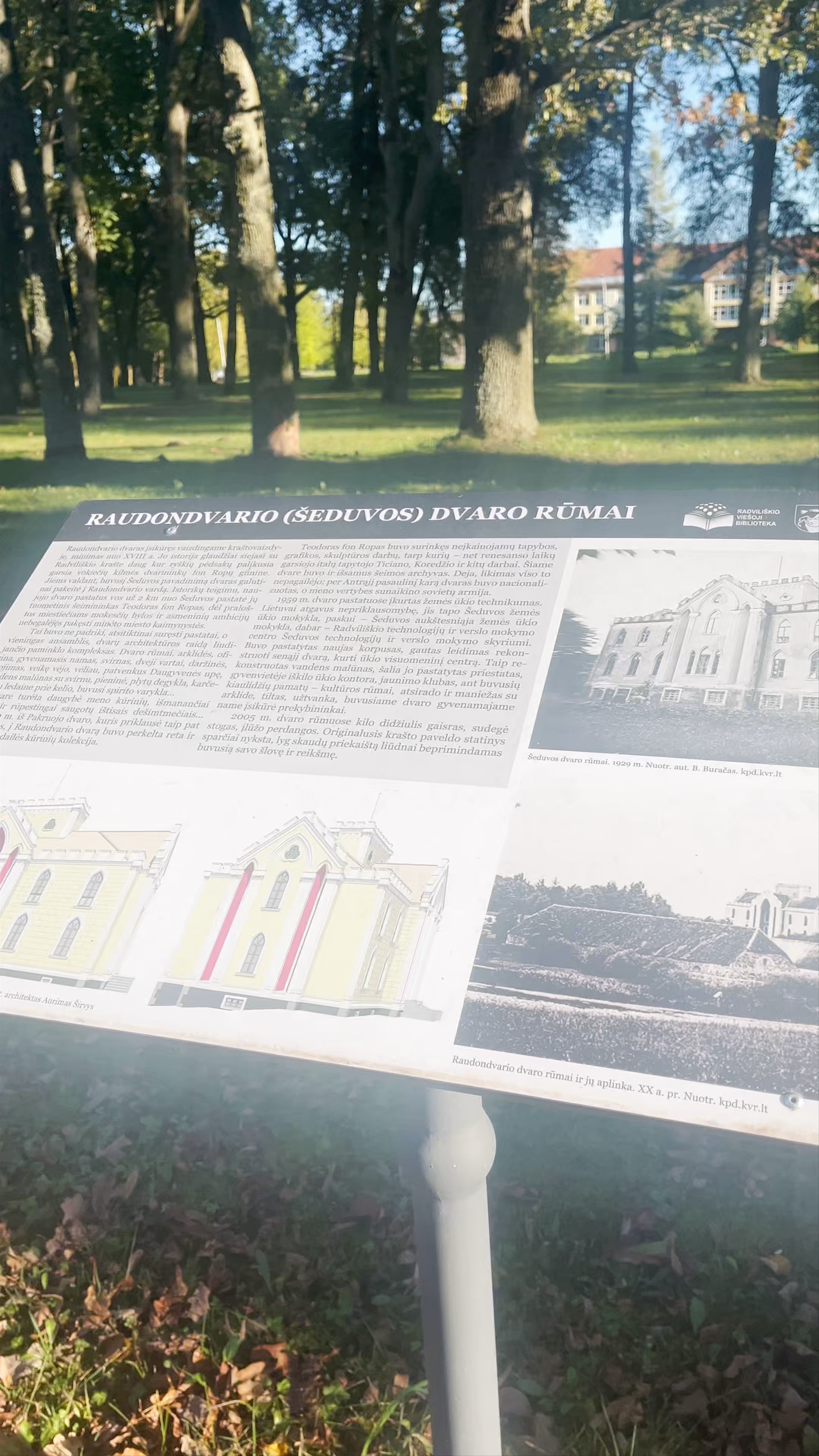 Šeduvos (Raudondvaris) estate