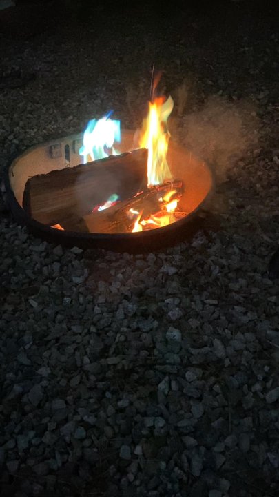 Ames Brook Campground - firepit - Campgrounds Near Me - Ashland, New Hampshire