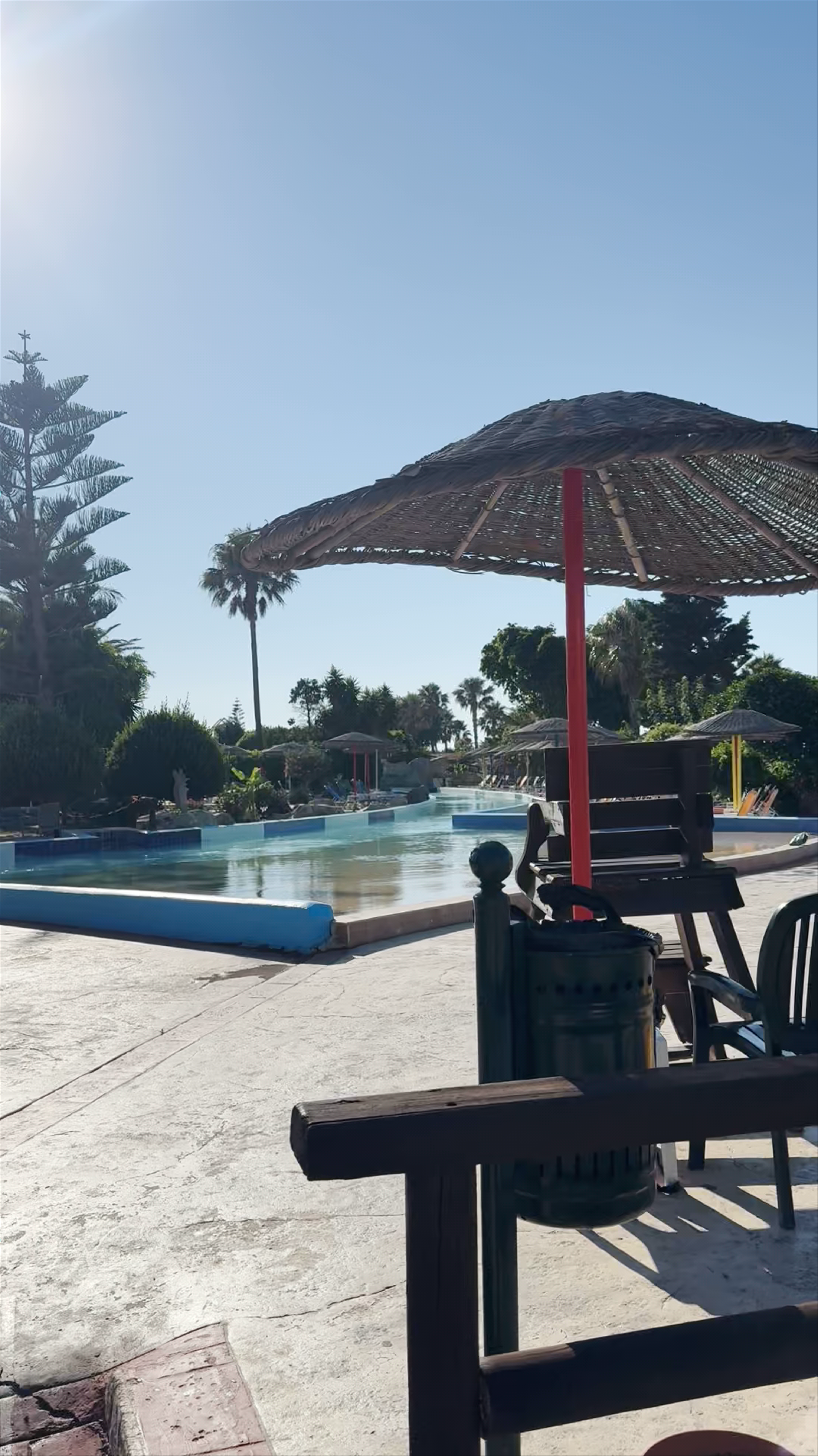 Sunlit Serenity at Lido Water Park in Irakleides, Kos