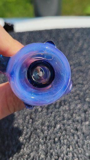 Preview pic of Flower slide blue stardust and purple lilac