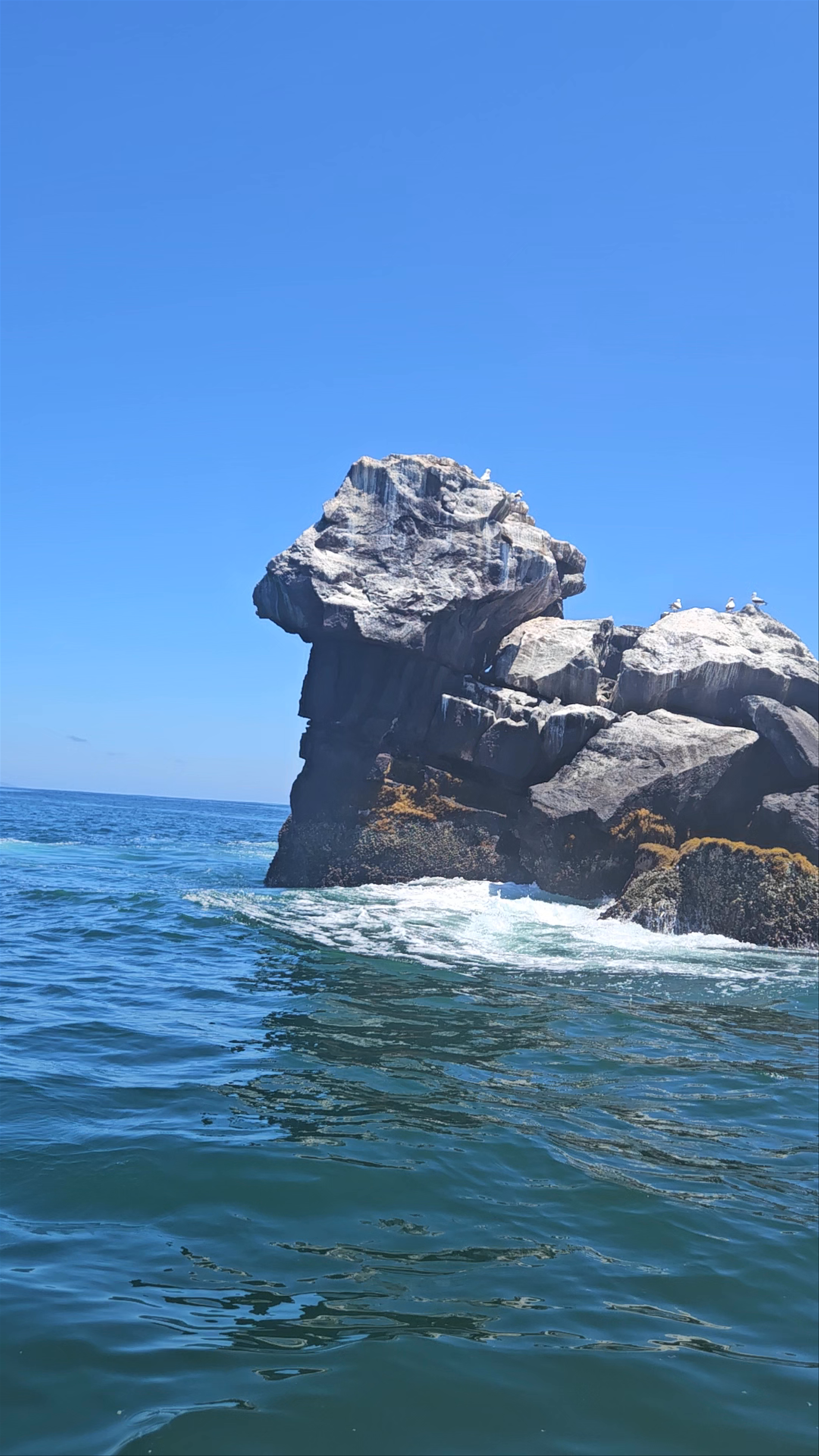 Islote La Unión: Untamed Coastal Rock Formations in Puerto Villamil, Ecuador