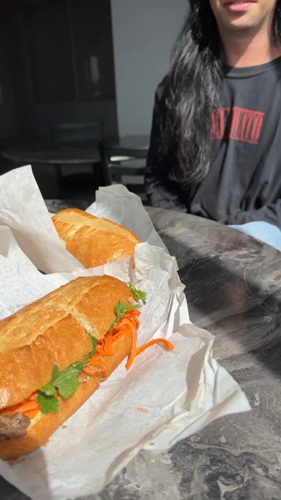 Dinosaurs Sandwiches - Grilled Grilled Pork Sandwich - Vietnamese Near Me - Pacifica, California
