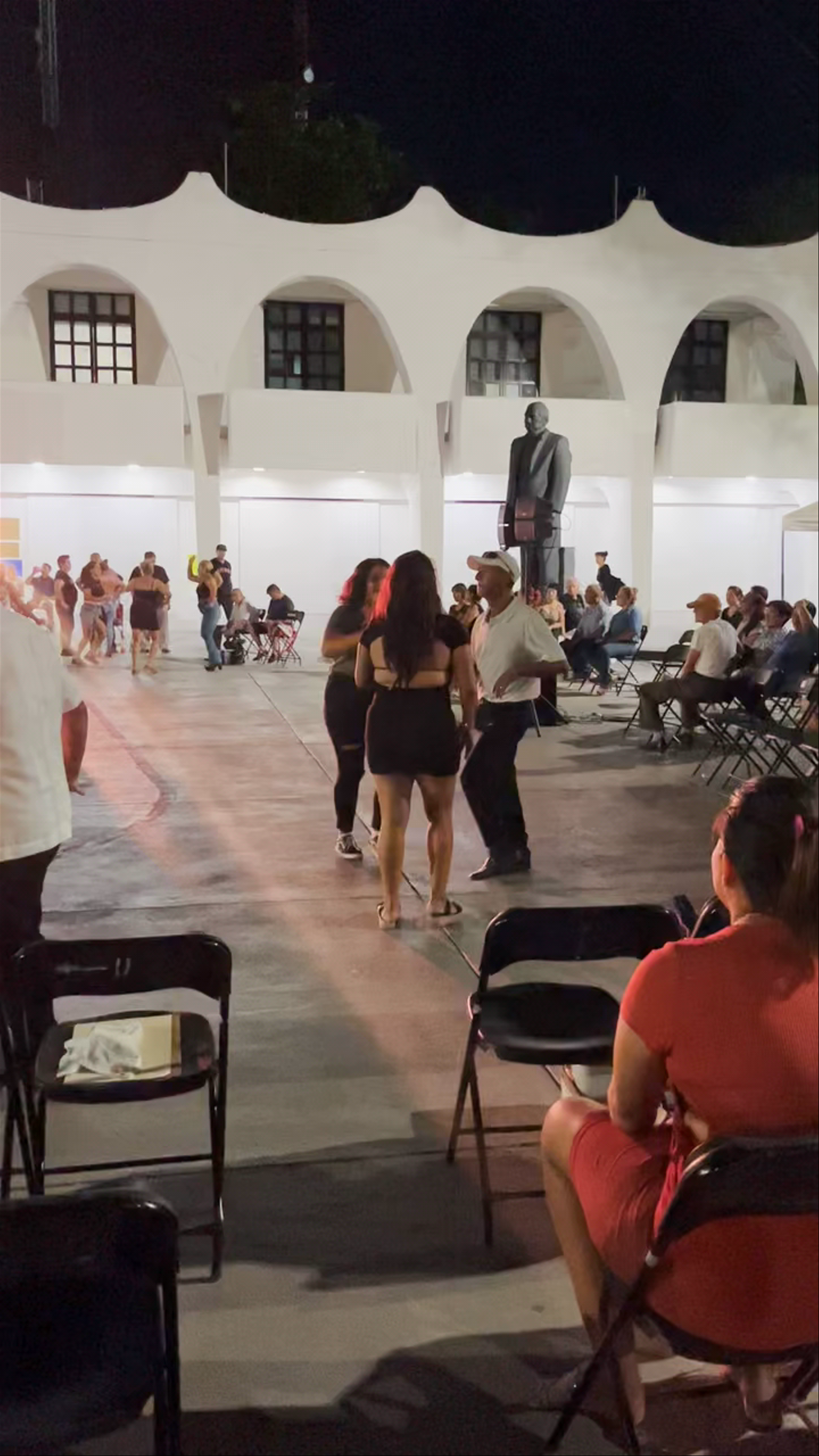 Cancún Night Dance and Social Gathering at Benito Juárez