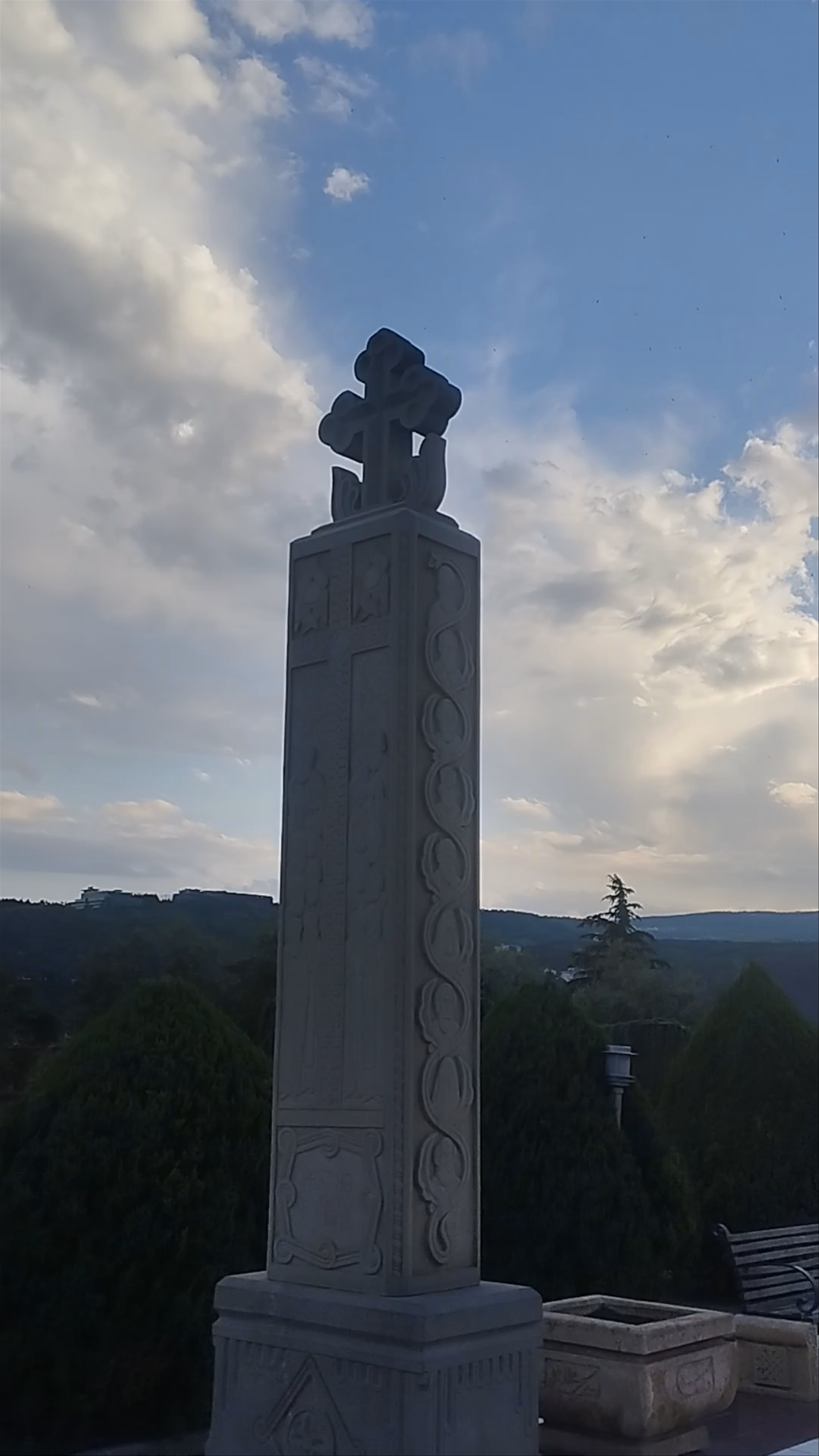 Tbilisi City Viewpoint: Sunset Serenity and Historic Spirit in Georgia
