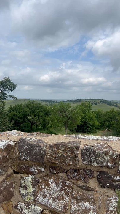 Coronado Heights - view from castle - Parks Near Me - Lindsborg, Kansas