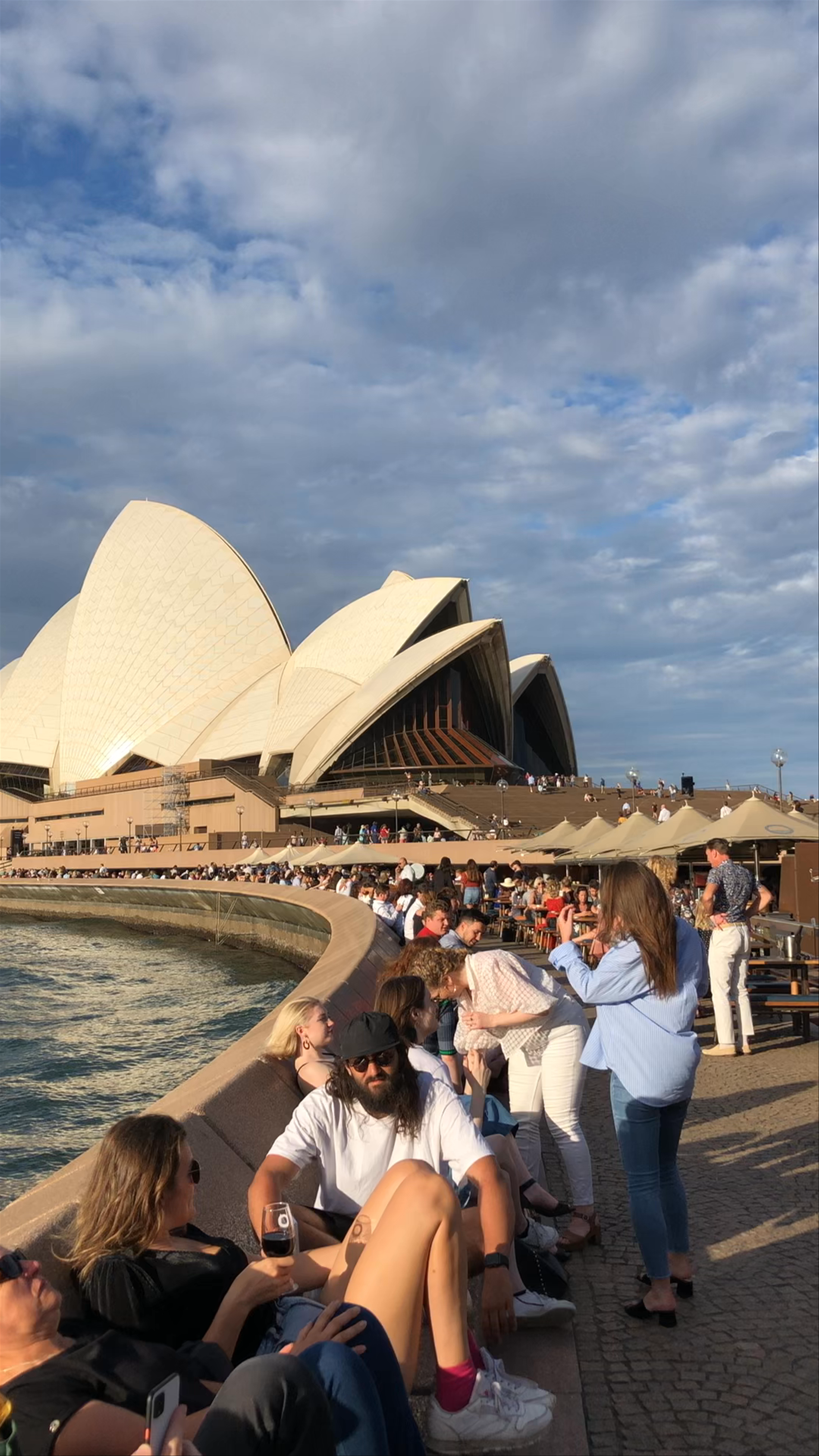 Sunset Social Vibes at Opera Bar with Sydney Harbour Views