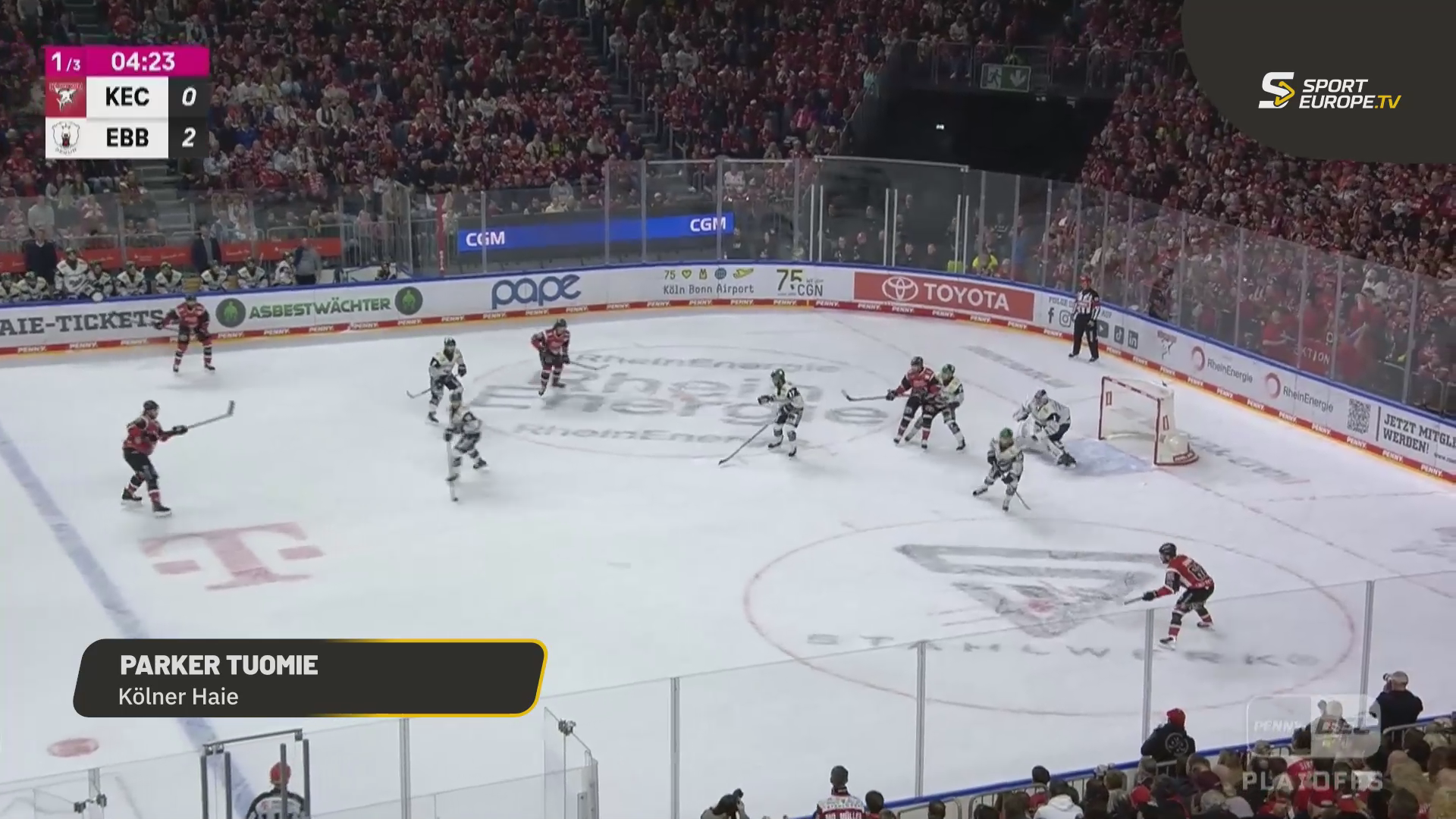 DEL Playoff Semifinals: Parker Tuomie (vs Eisbären Berlin)