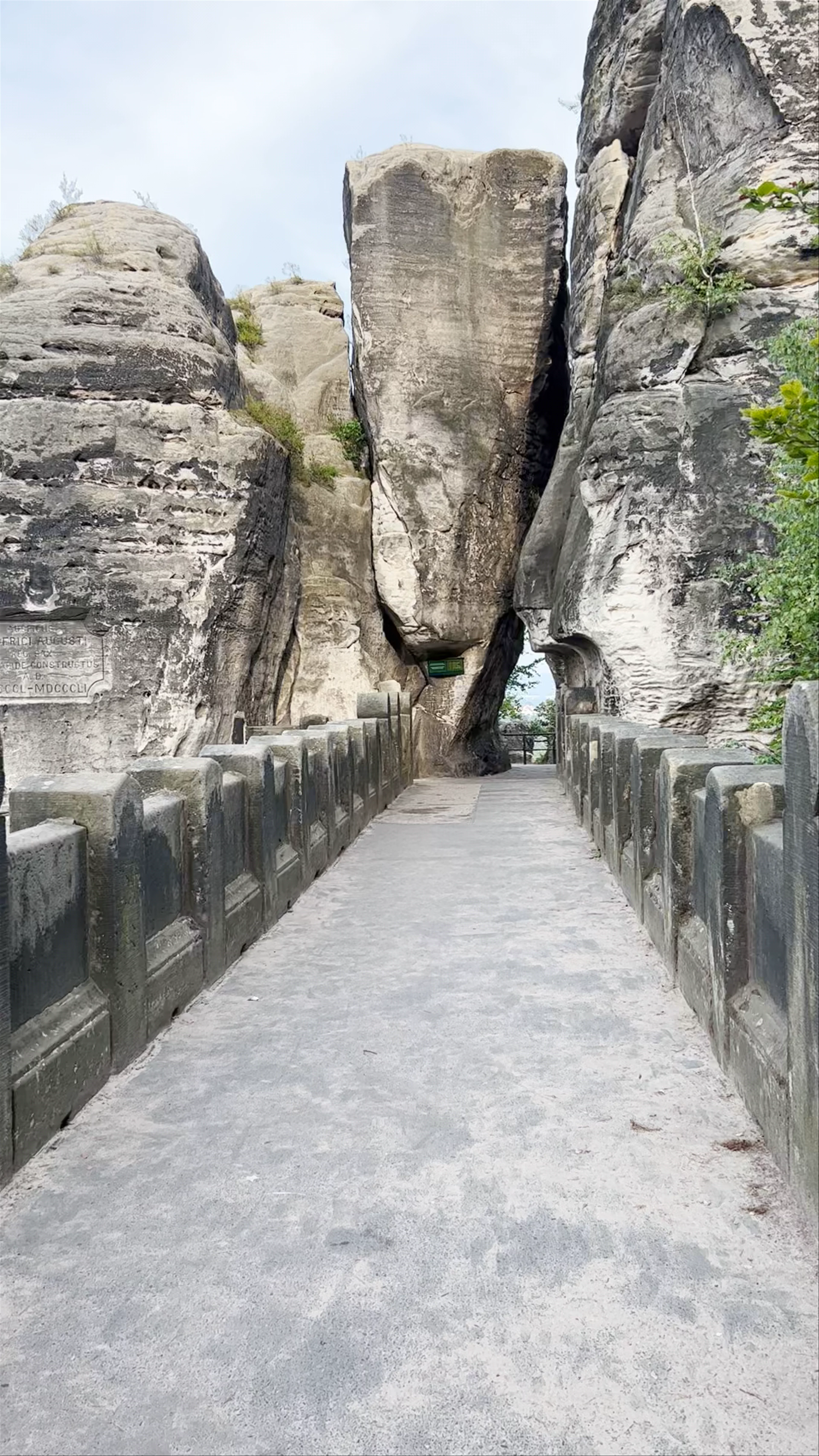 The Bastion Bridge, Basteiweg