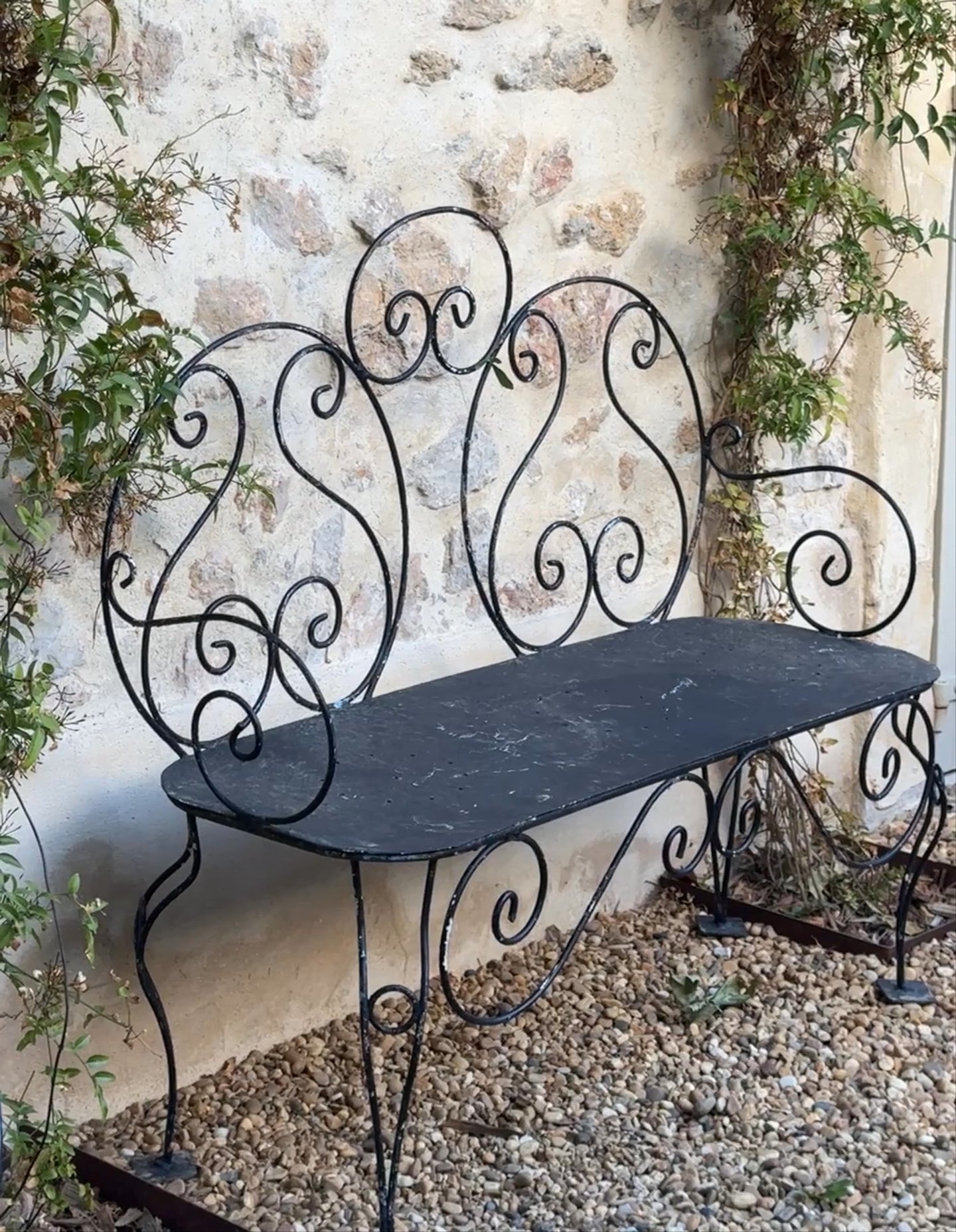 French Garden Bench