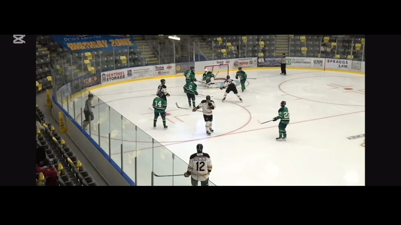 Martin Konecny Surrey Eagles BCHL preseason game