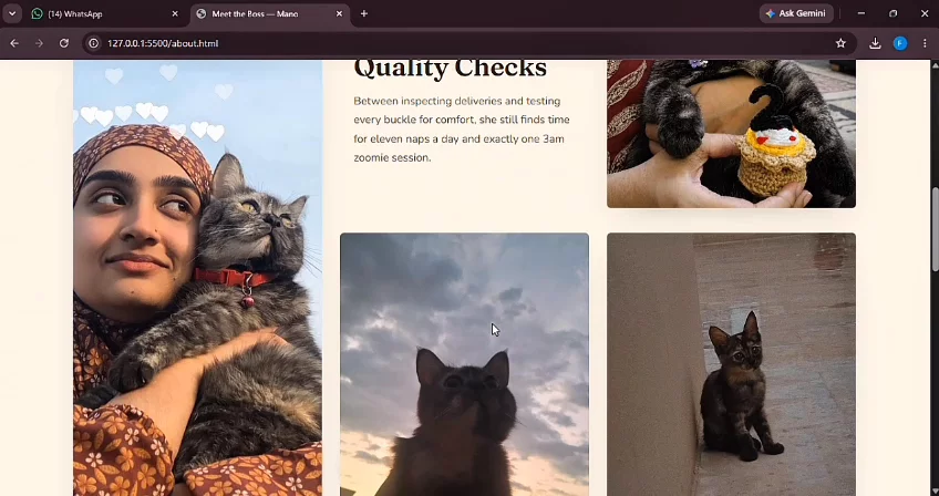 Mano — Handmade Cat Collar Shop image 1