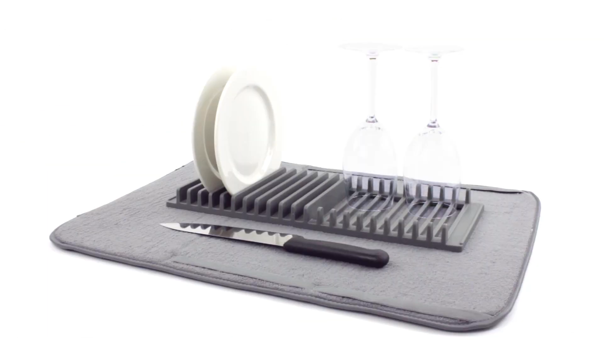 Udry Drying Mat - Charcoal