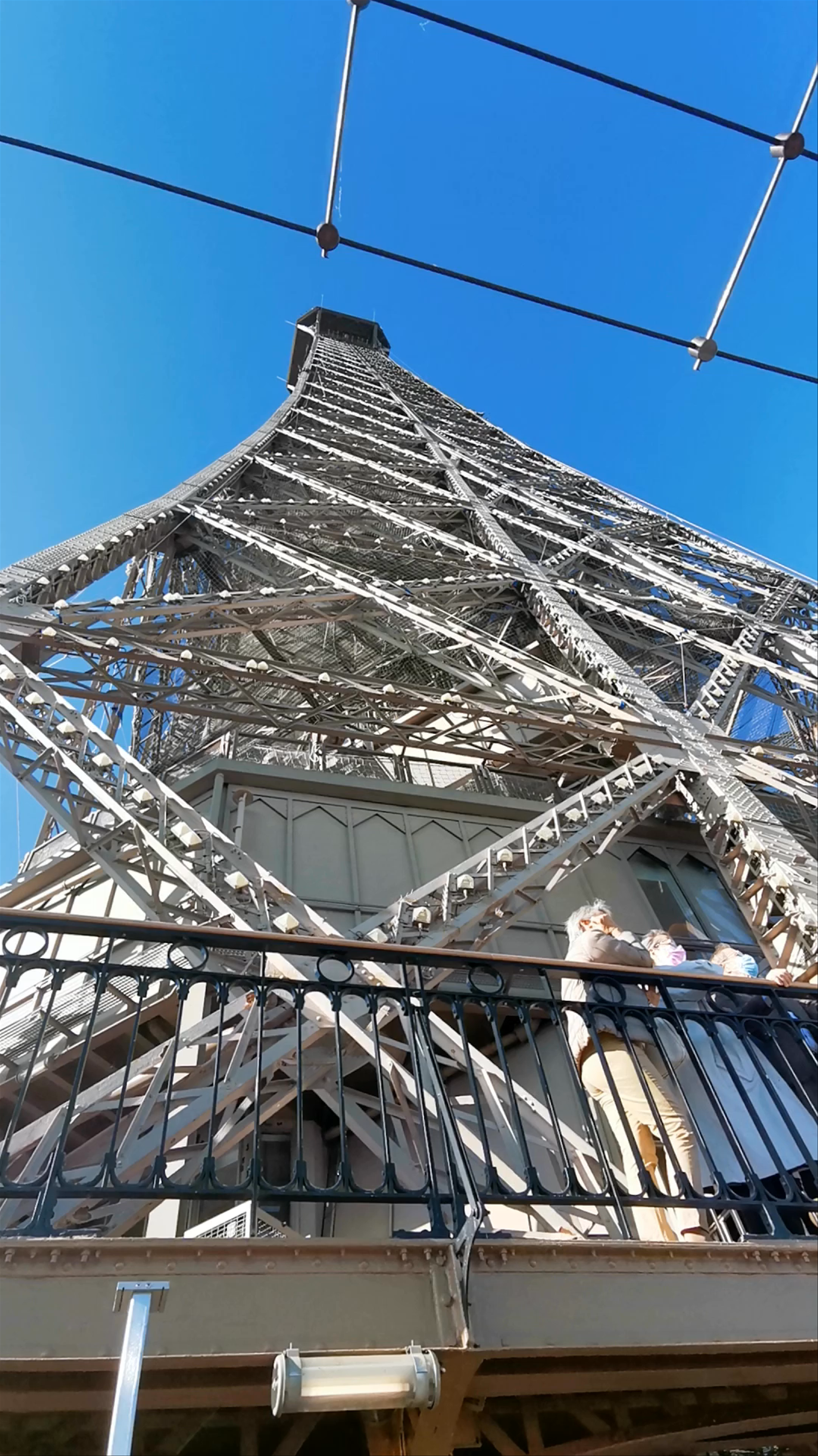 Elevated Views and Iconic Ironwork at the Eiffel Tower, Paris