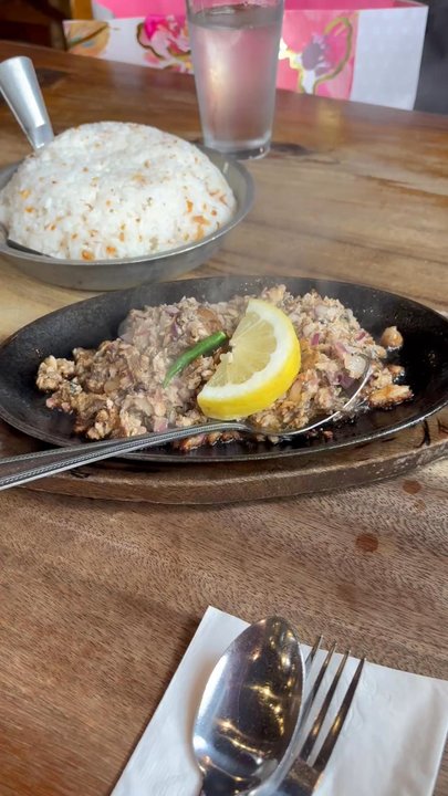 Isla Restaurant - Bangus Sisig - Filipino Near Me - San Bruno, California