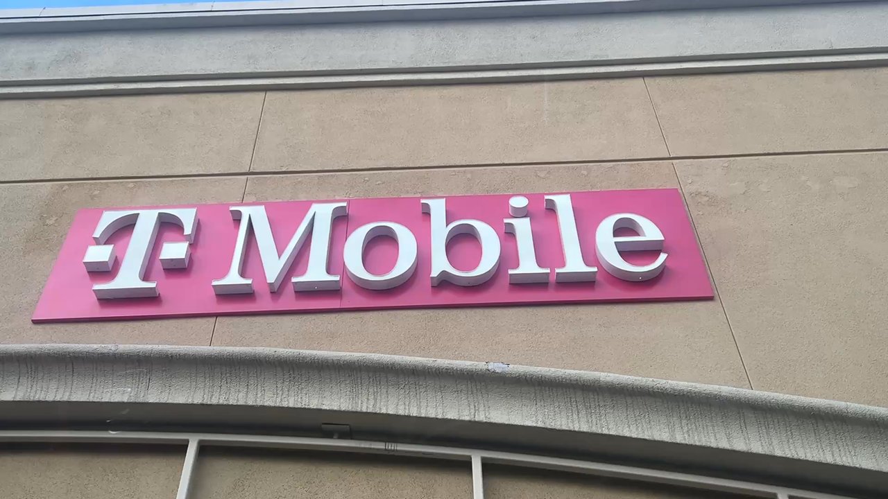 T-Mobile - Front entrance sign - Mobile Phones Near Me - Hayward, California
