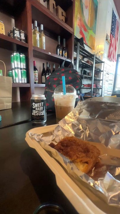 Wild Root - Have a bite of gluten free coffee cake with me! Check out the name on this can!! - Coffee & Tea Near Me - Lynn Haven, Florida