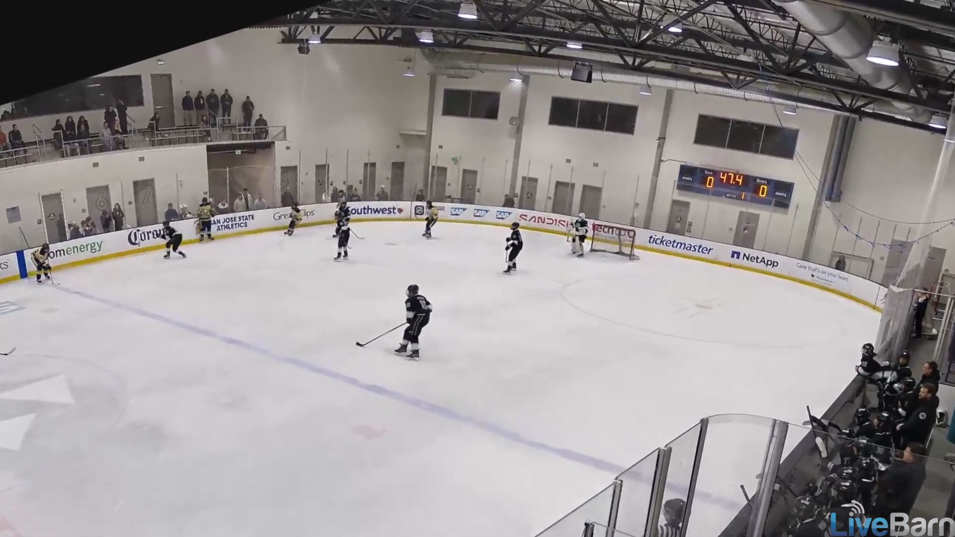Aeneas Atienza-Washington: Goal from the crease