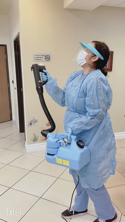 Toni Chen DDS Pediatric Dentistry - Our rooms are fogged several times throughout the day for everyone's protection with environmental- friendly coronavirus fighting agent. - Pediatric Dentists Near Me - San Gabriel, California