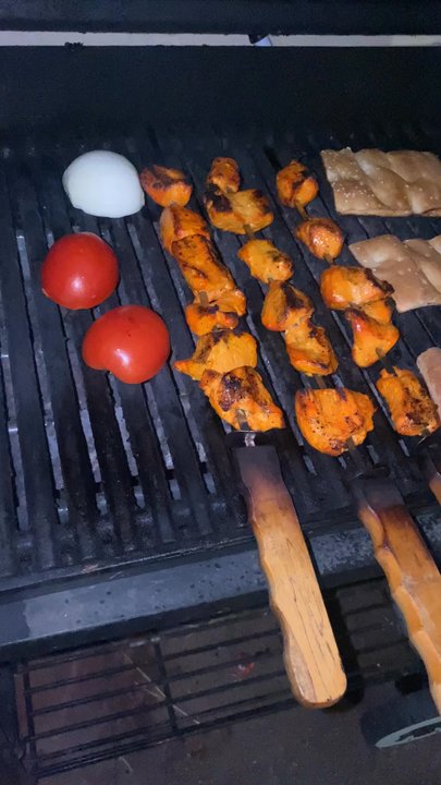 Herat Market - 8.99 a lb pre-marinated chicken kabobs you just grill yourself. - Grocery Near Me - Newark, California