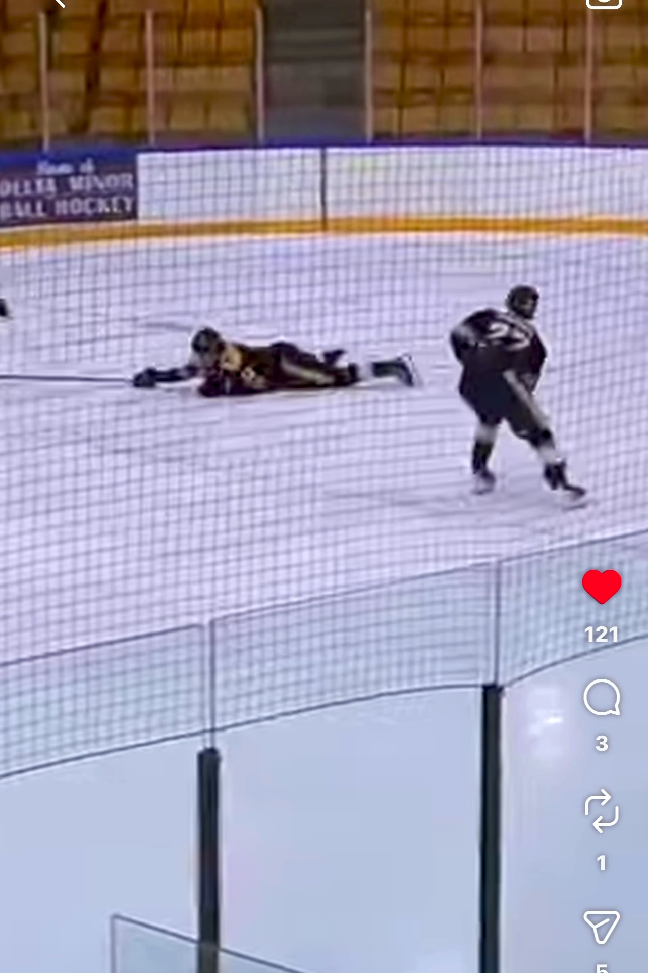 Lucas Disiewich's Epic 46-Save Shutout for Delta Ice Hawks
