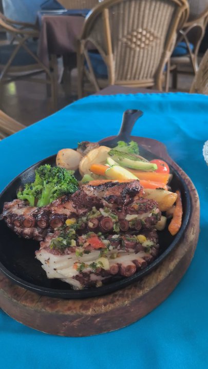 Las Mariscadas - Grilled octopus - Seafood Near Me - Cabo San Lucas, BCS