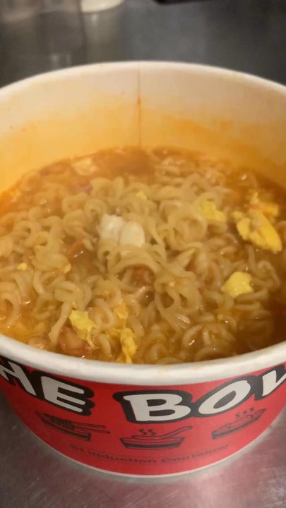 Joy Sushi - Korean spicy ramen with egg - Japanese Near Me - San Leandro, California
