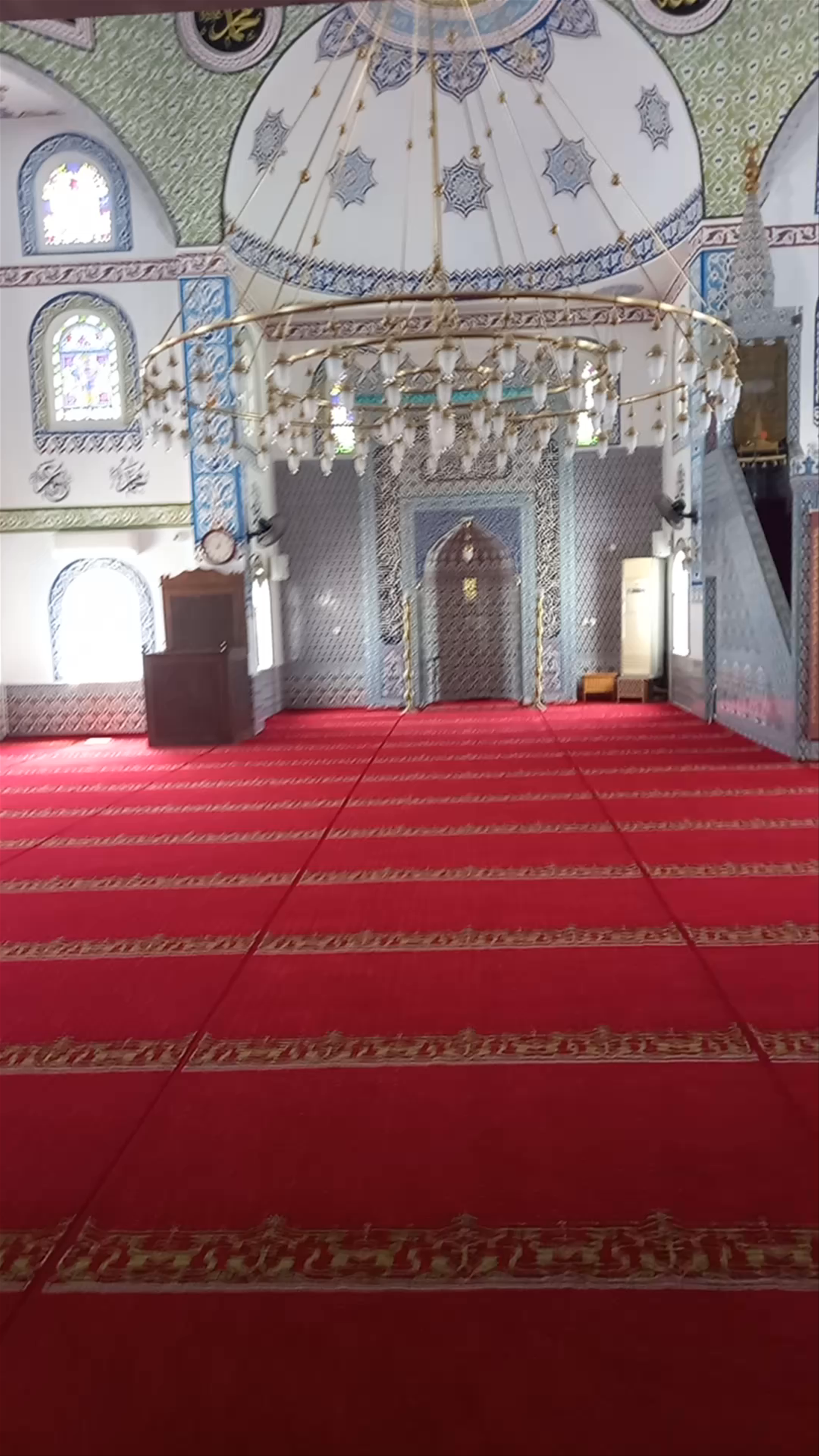 Serene Interior Tour of Aykiri Cami Mosque in Tuzla, Fethiye