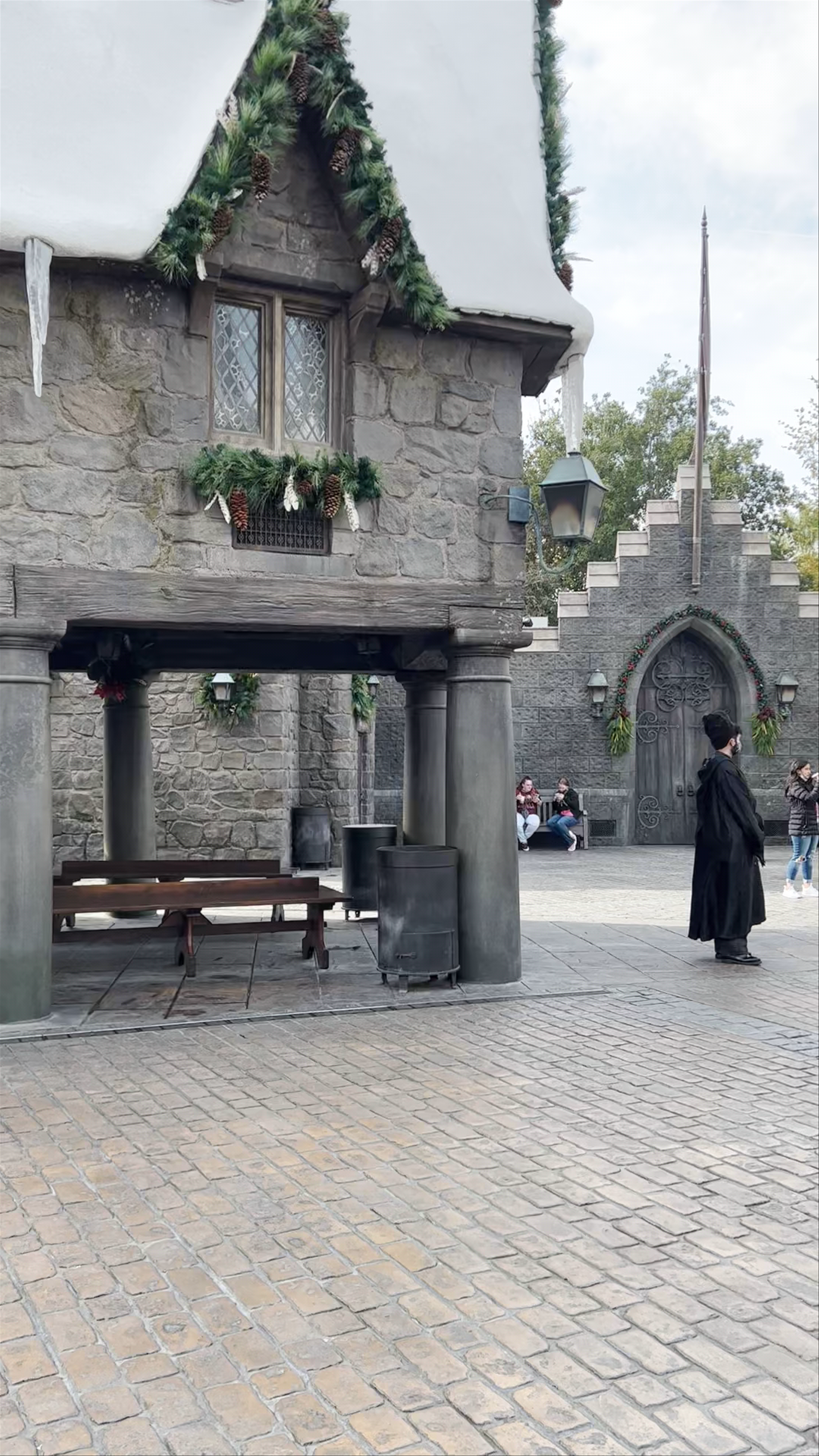 Winter Magic at Hogsmeade Village in Universal Studios Hollywood