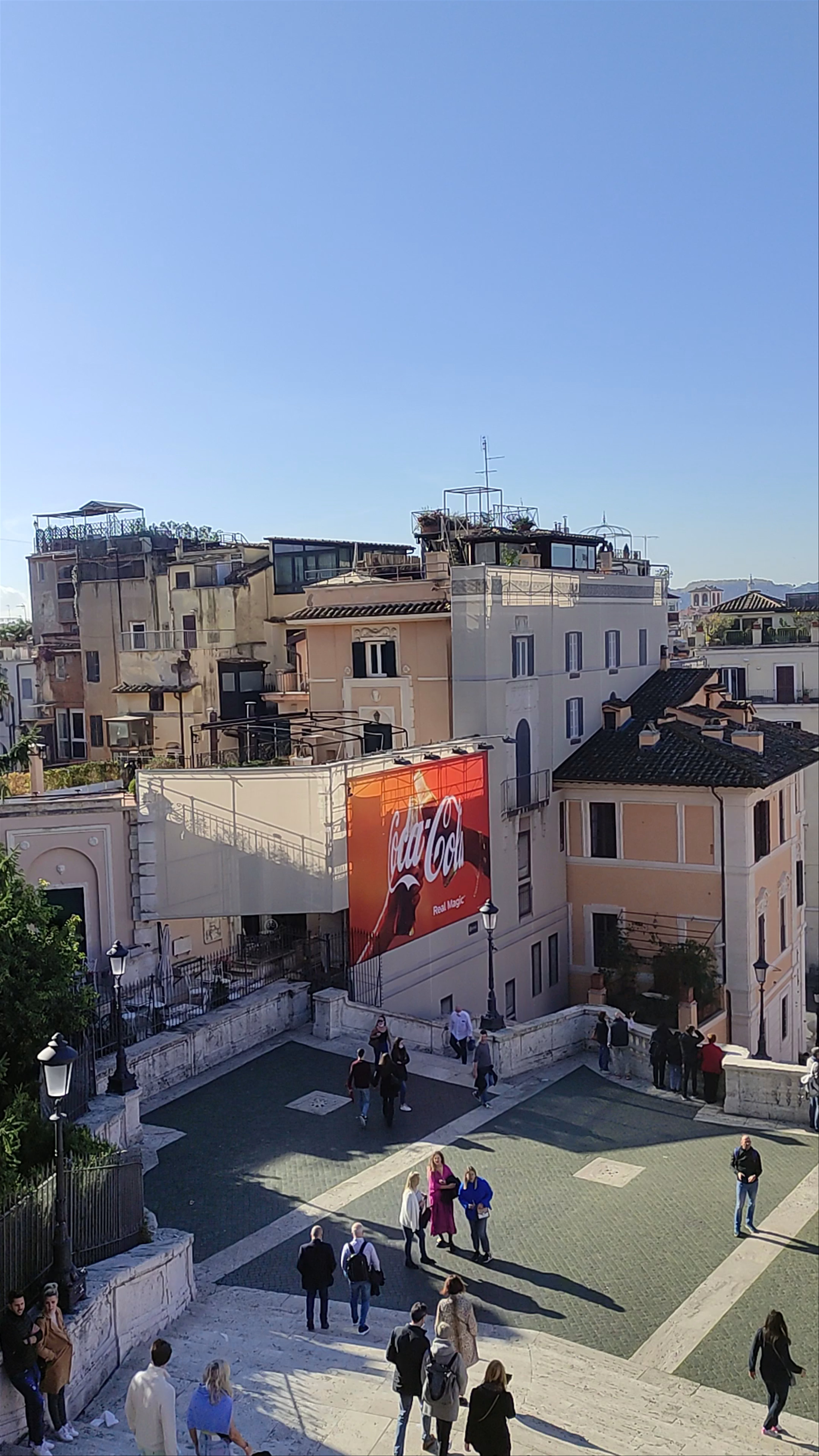 Piazza di Spagna: Iconic Steps and Vibrant Roman Vibes at Sunlit Noon