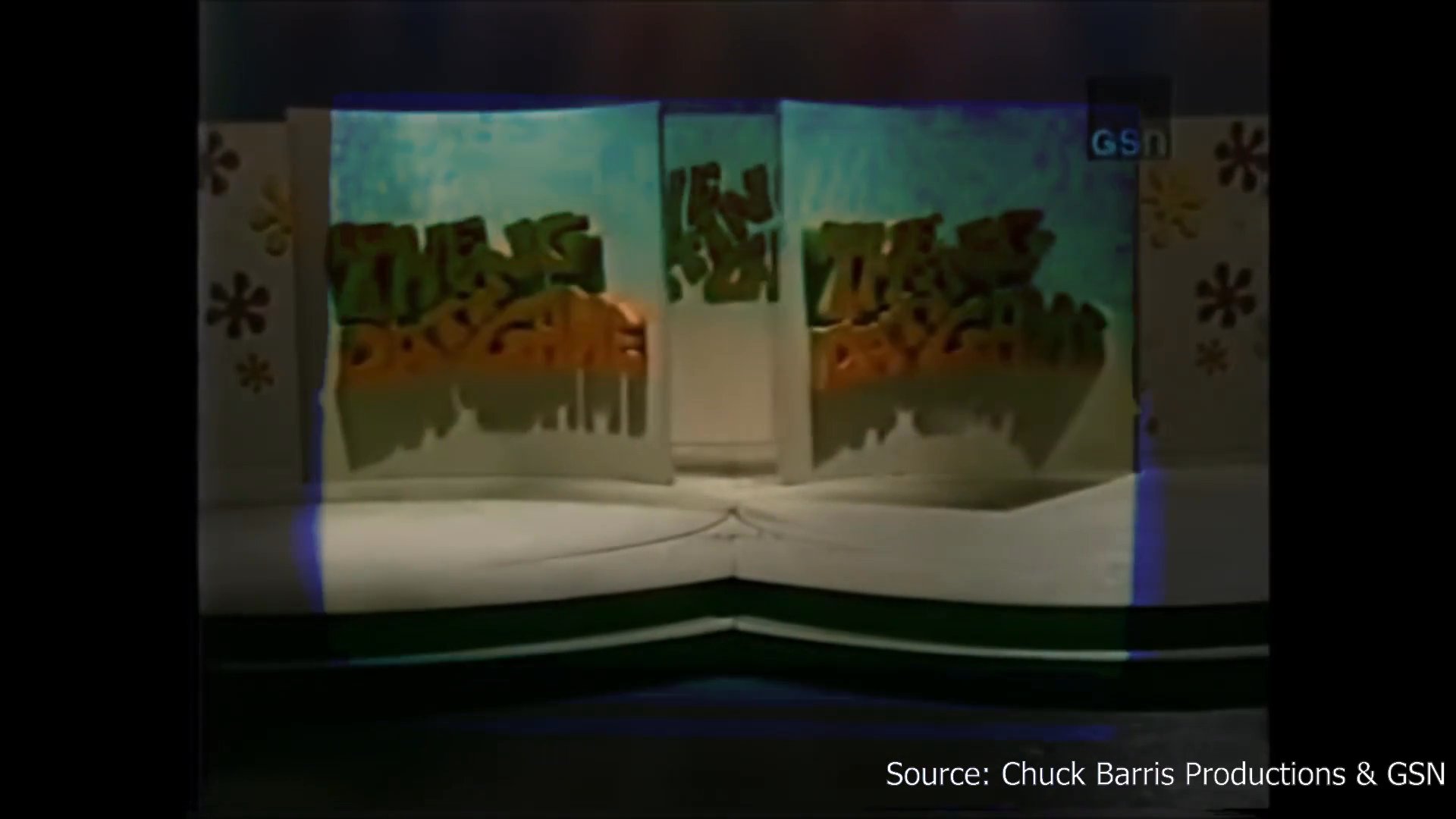Bob Eubanks introduces vintage footage of the 1960s game show The Dating Game, showcasing the studio set and contestants.
