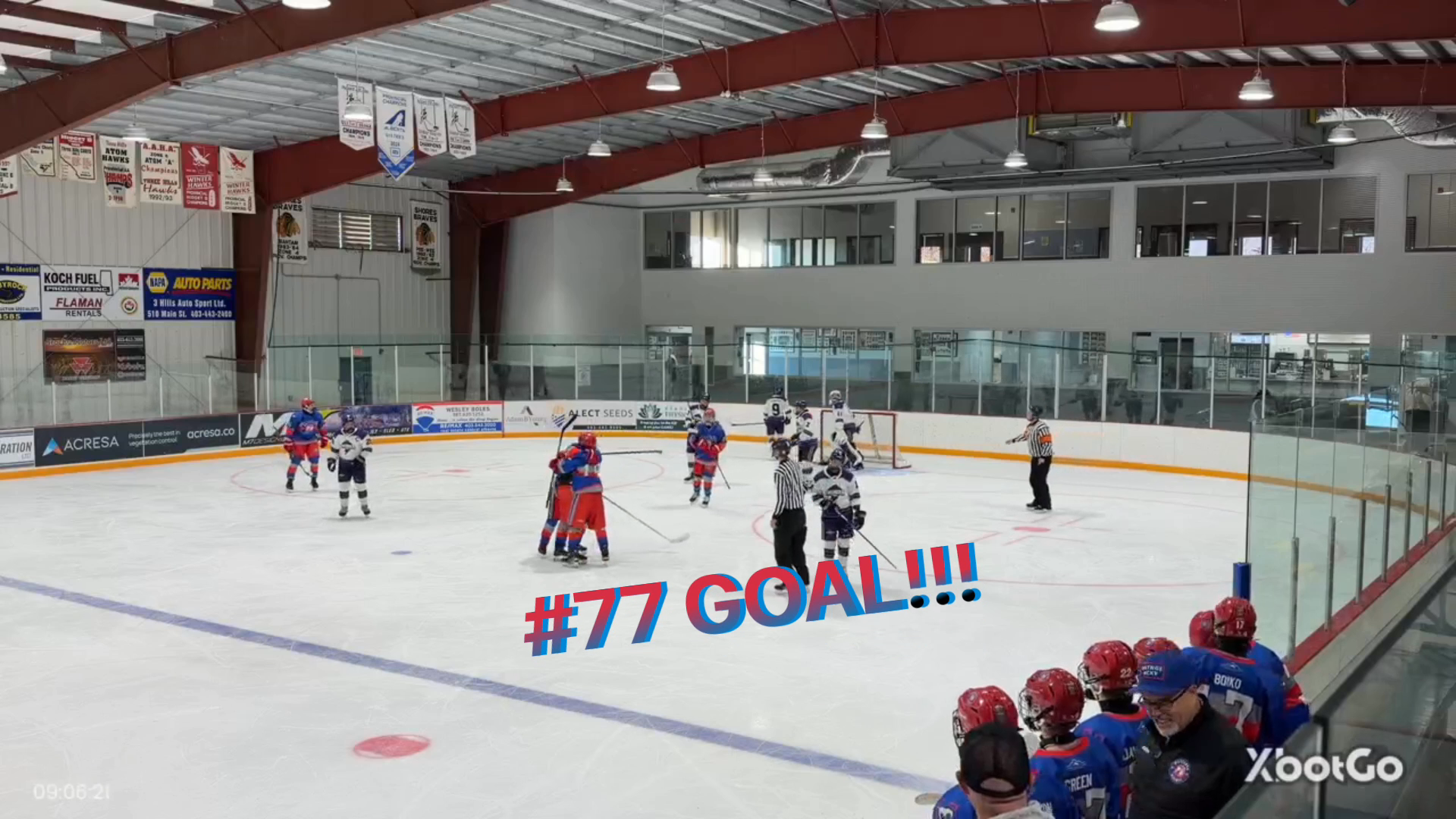 Benjamin Borbridge #77 Blue: Mustangs U18's Offensive Highlight Reel
