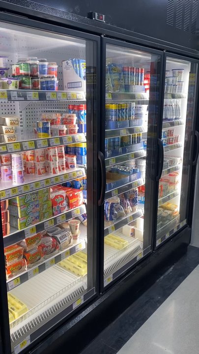 Dollar General - Cooler sections... - Discount Store Near Me - San Diego, Texas