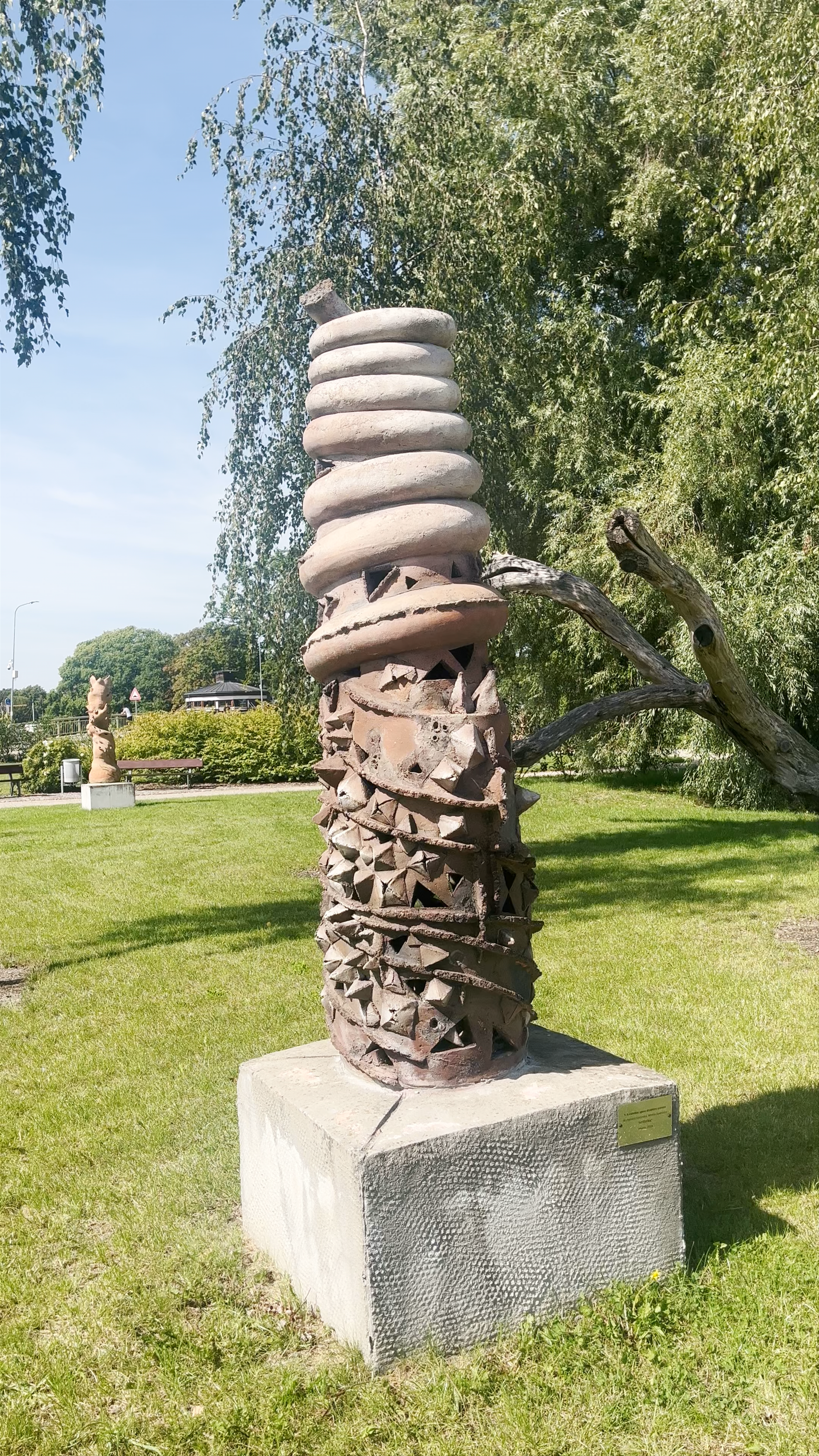 Šamota skulptūru parks Pasta salā