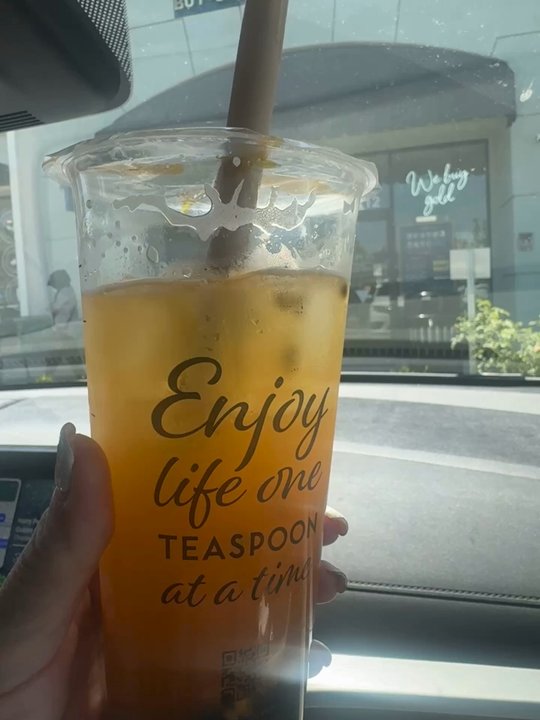 Teaspoon - Passion Fruit at its best!!! #yummy - Bubble Tea Near Me - Santa Clarita, California