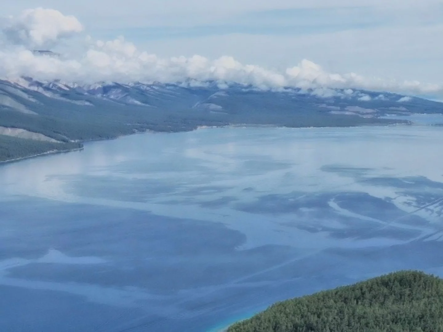 Dalai Eej Resort aerial view