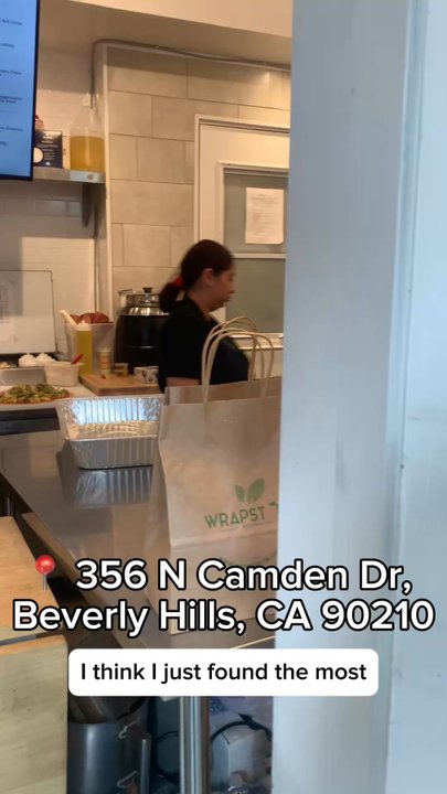 WrapStar - Instagram/YouTube/TikTok/Yelp/Google Maps: @AC9MOO - Salad Near Me - Beverly Hills, California