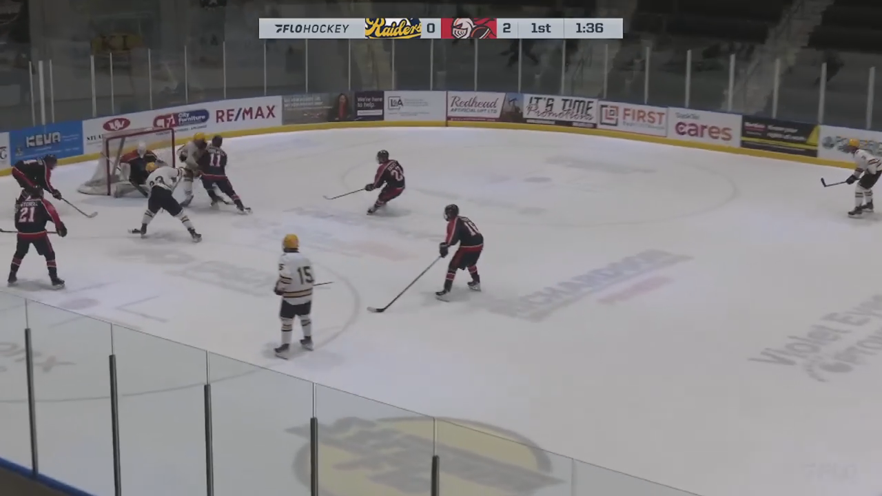 Asher Ammann High-Danger Scoring Chance Save - Lloydminster Lancers U18 AAA