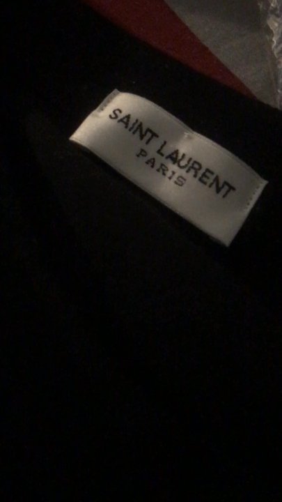 Reddz Trading - Replica Saint Laurent Tag (Pay Attention To The care Tag) - Used, Vintage & Consignment Near Me - Washington, DC, District of Columbia