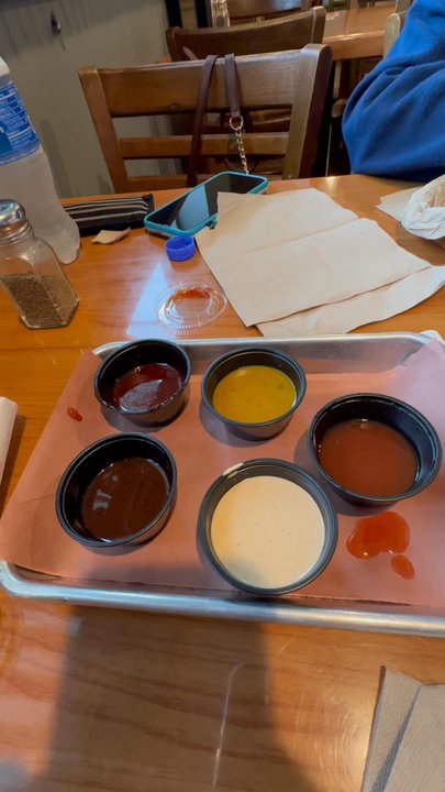 Small’s Smokehouse - My favorite was the golden Carolina Mustard - Smokehouse Near Me - Cape Charles, Virginia