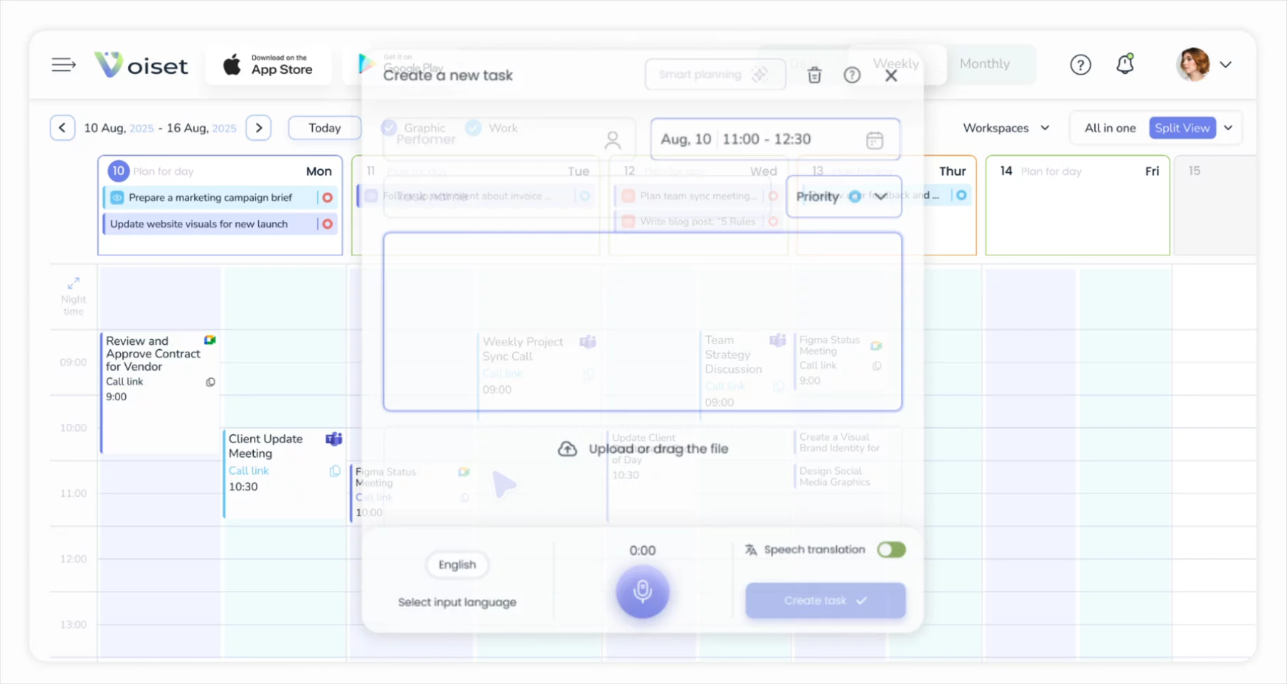 Simple AI Planning Tool for Work and Life image 1