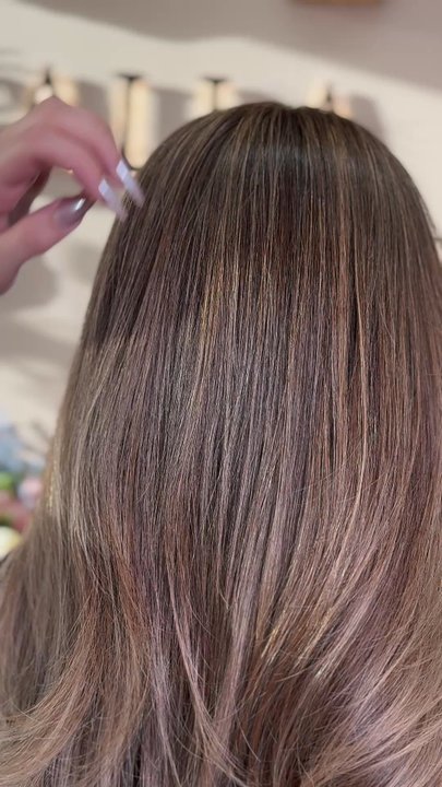 Calla Blow Dry - Overjoyed with my balayage results. I wanted subtle golden honey with dimension. Sam executed the results perfectly. - Blow Dry/Out Services Near Me - Pinecrest, Florida